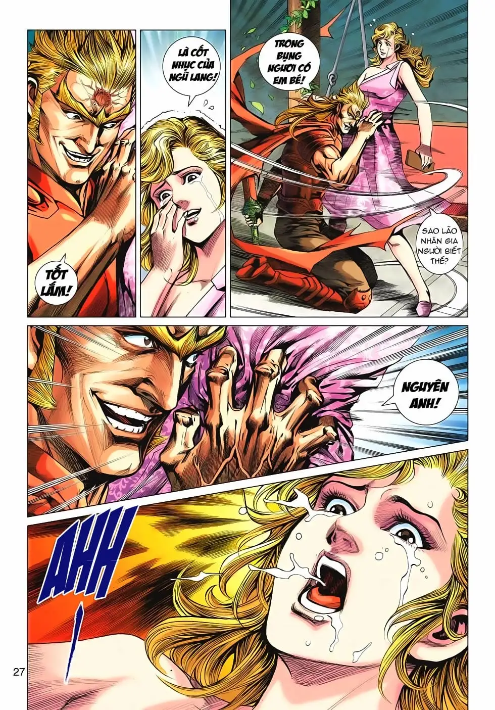 Truyện Tranh Tân Tác Long Hổ Môn trang 4