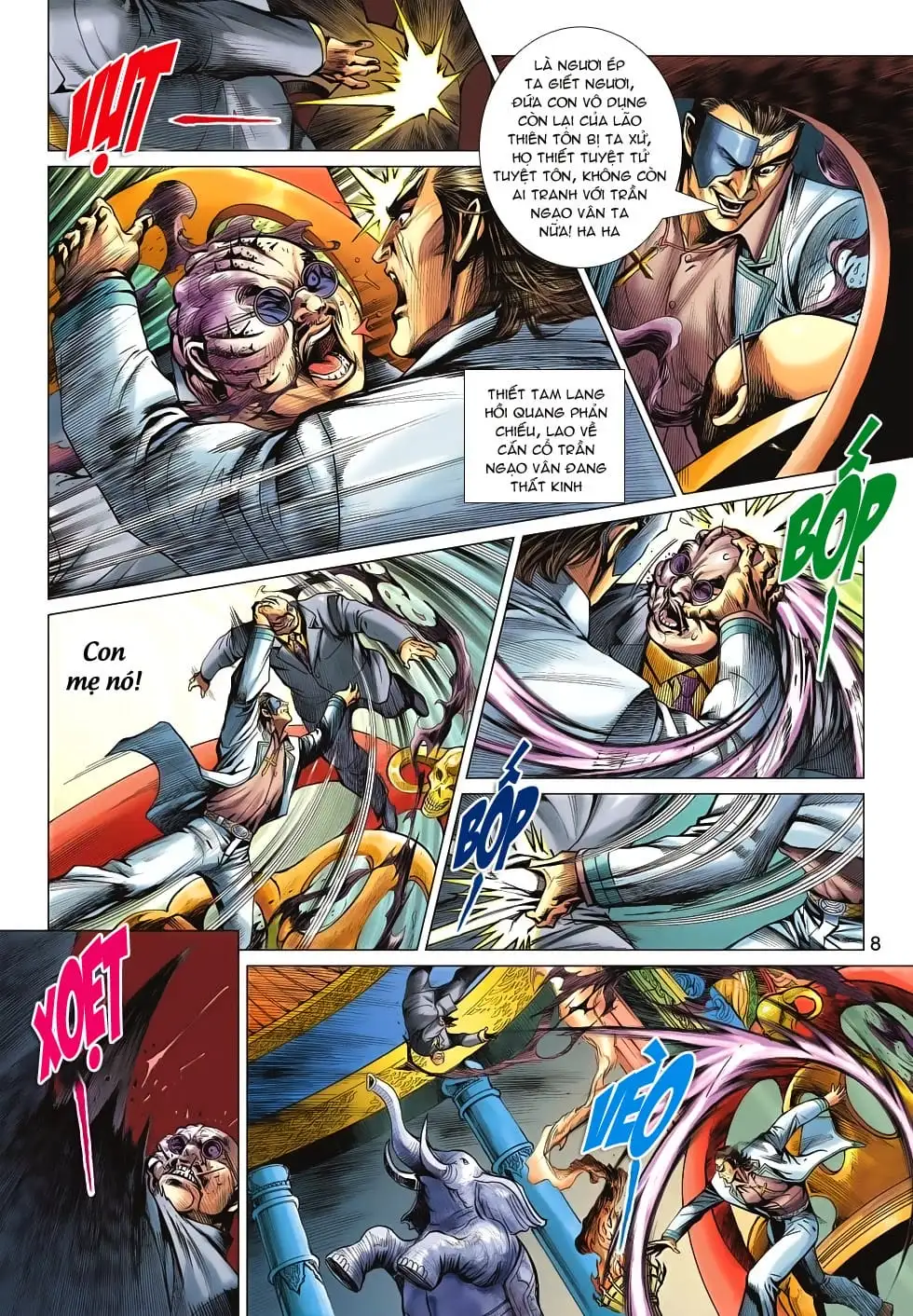 Truyện Tranh Tân Tác Long Hổ Môn trang 4