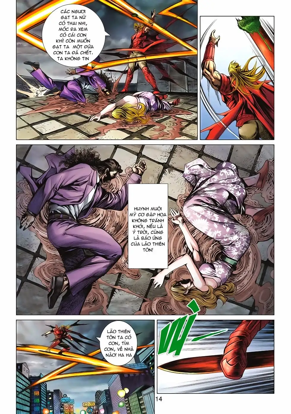 Truyện Tranh Tân Tác Long Hổ Môn trang 4