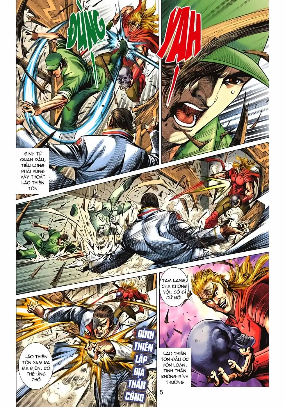 Truyện Tranh Tân Tác Long Hổ Môn trang 4