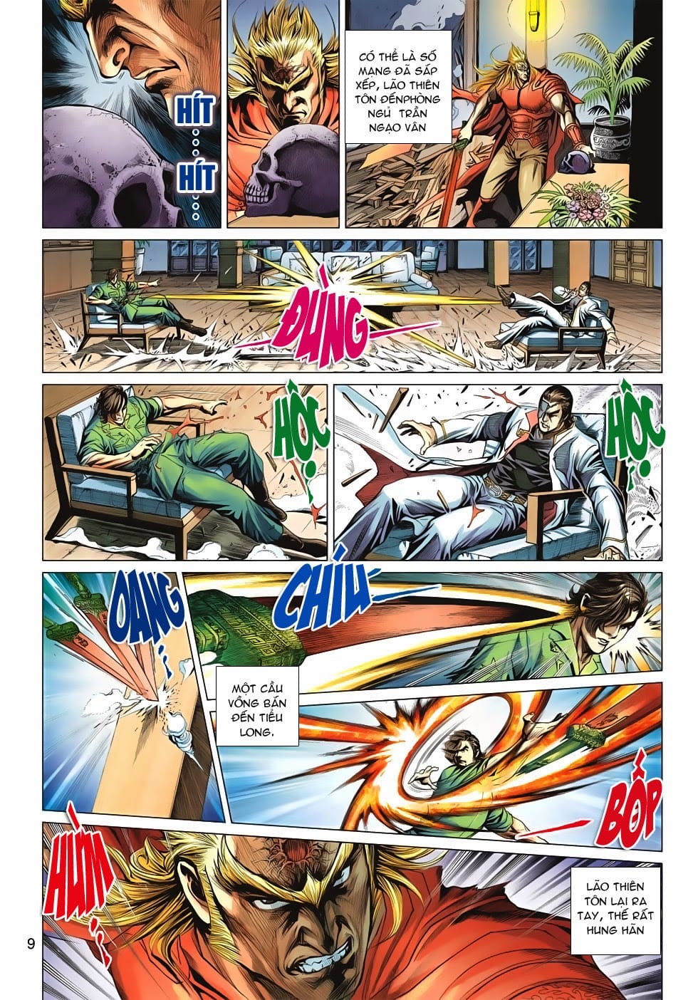 Truyện Tranh Tân Tác Long Hổ Môn trang 4