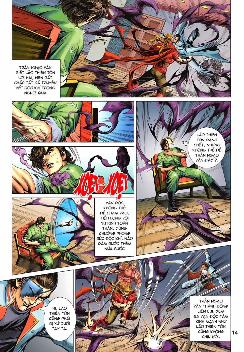 Truyện Tranh Tân Tác Long Hổ Môn trang 4