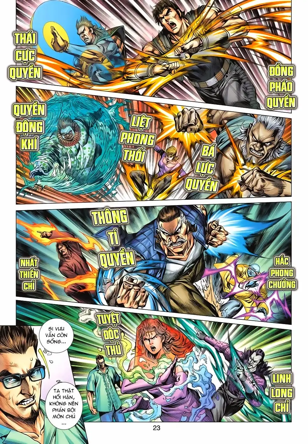 Truyện Tranh Tân Tác Long Hổ Môn trang 4