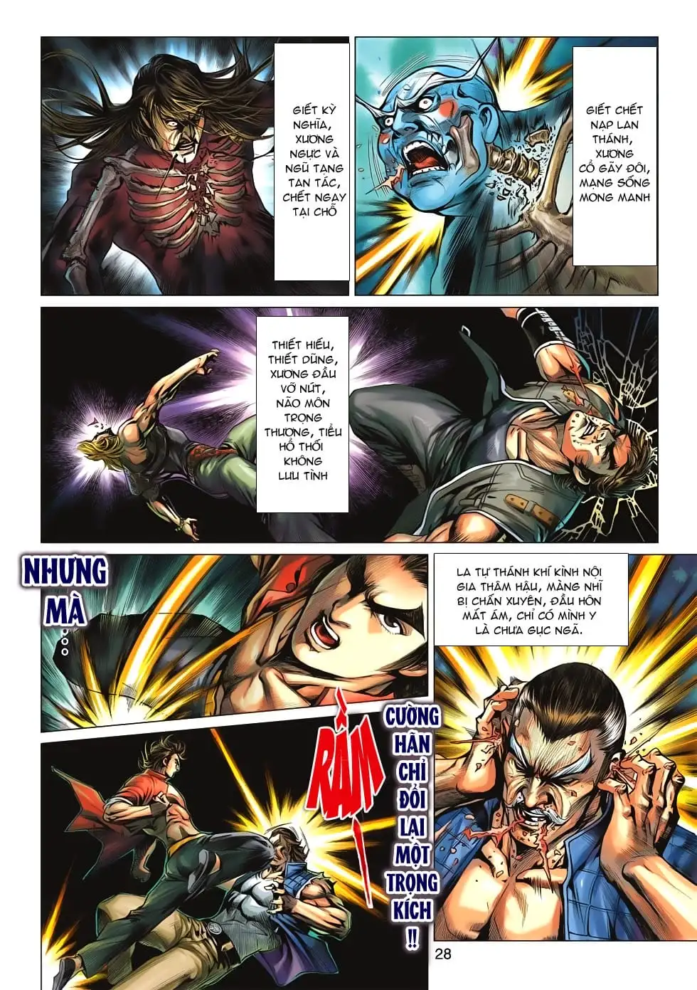 Truyện Tranh Tân Tác Long Hổ Môn trang 4