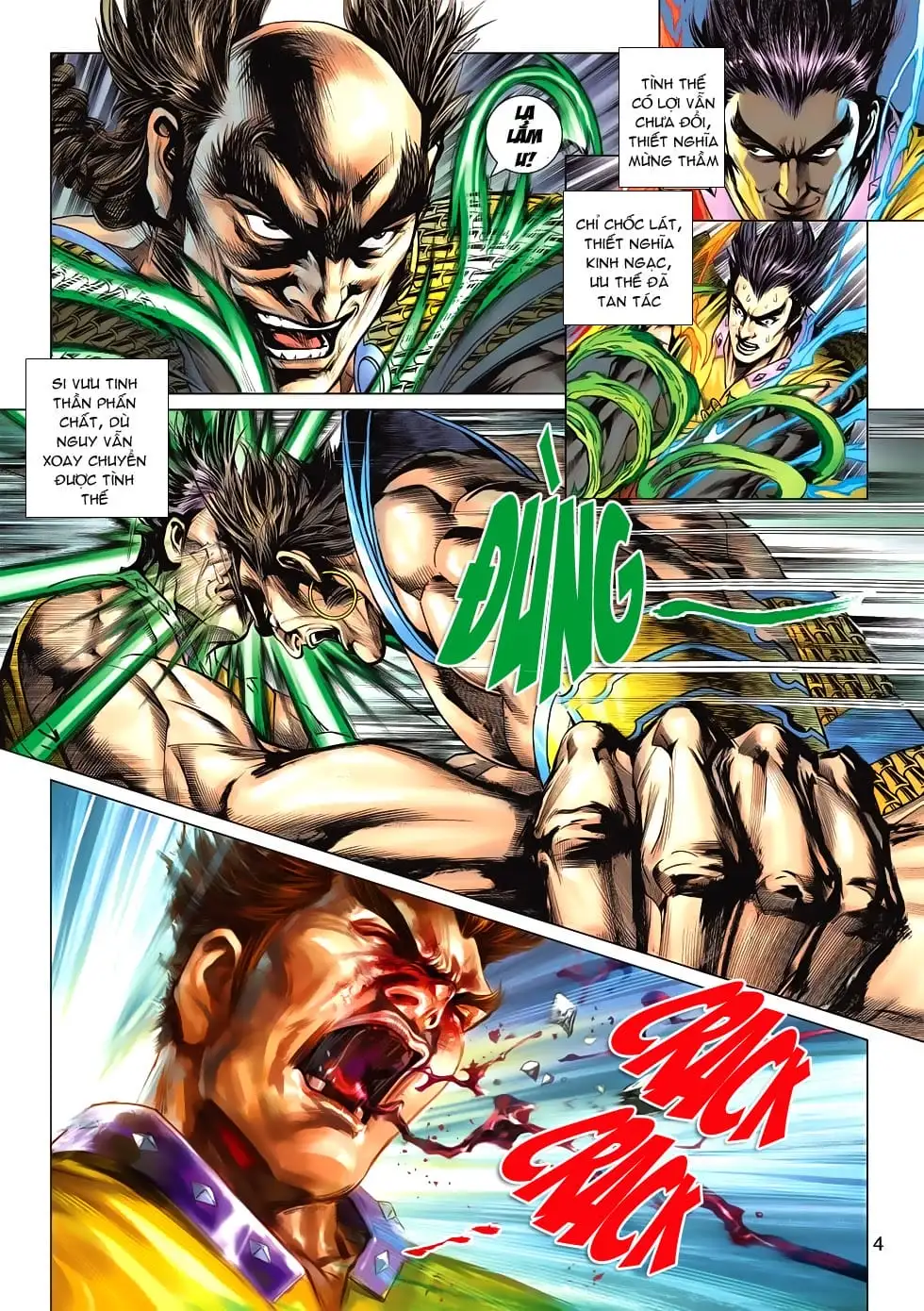 Truyện Tranh Tân Tác Long Hổ Môn trang 4