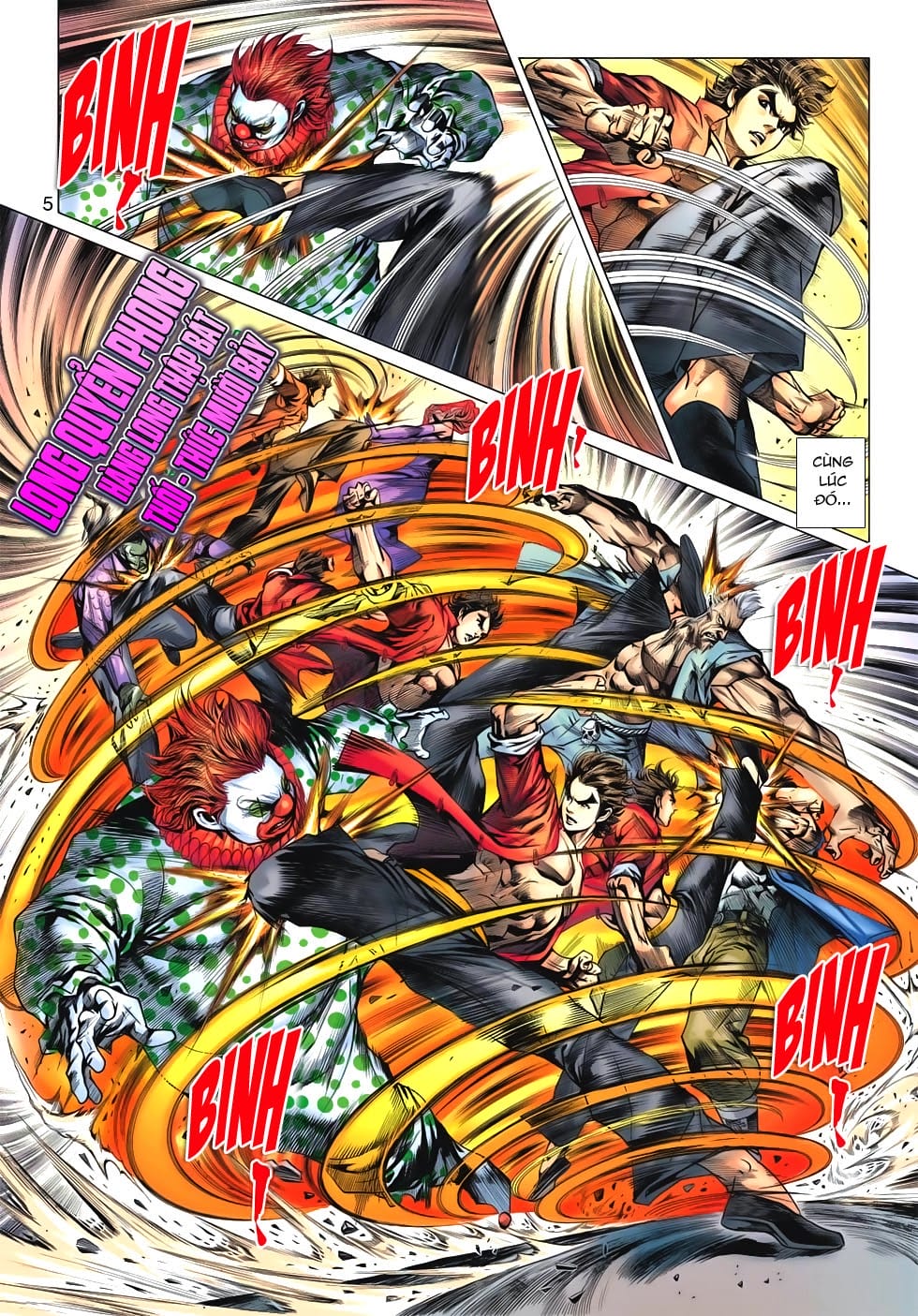 Truyện Tranh Tân Tác Long Hổ Môn trang 4