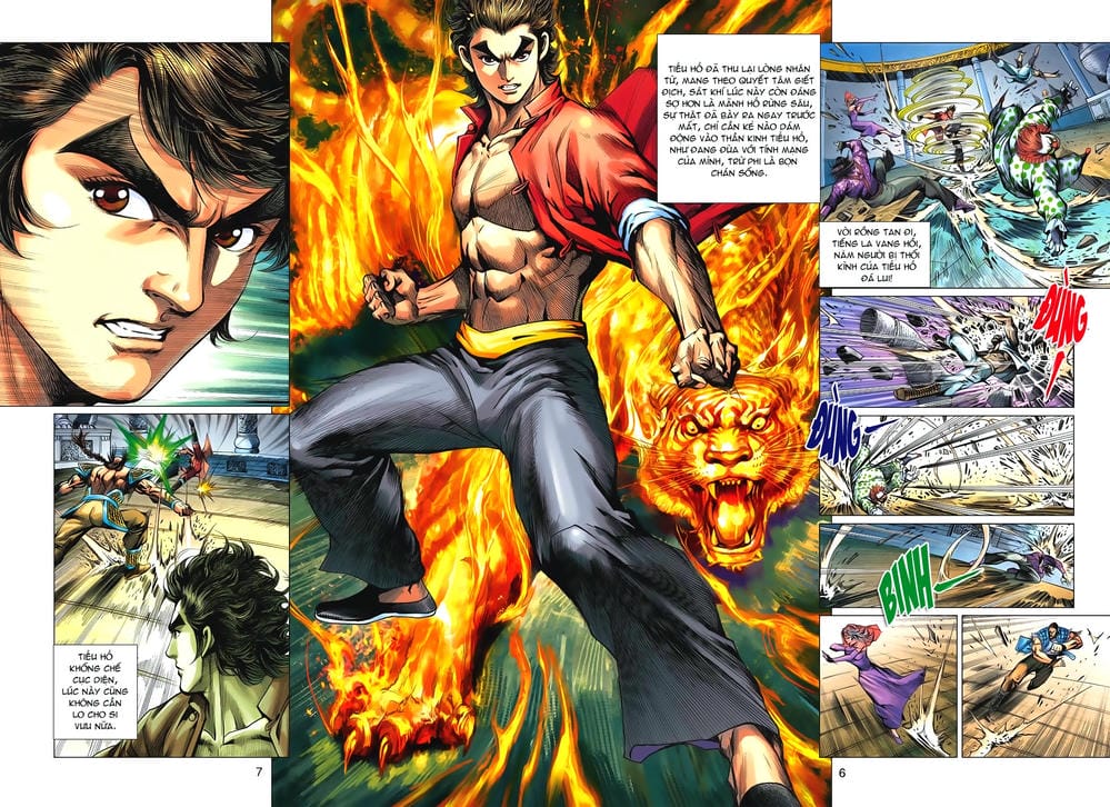 Truyện Tranh Tân Tác Long Hổ Môn trang 4