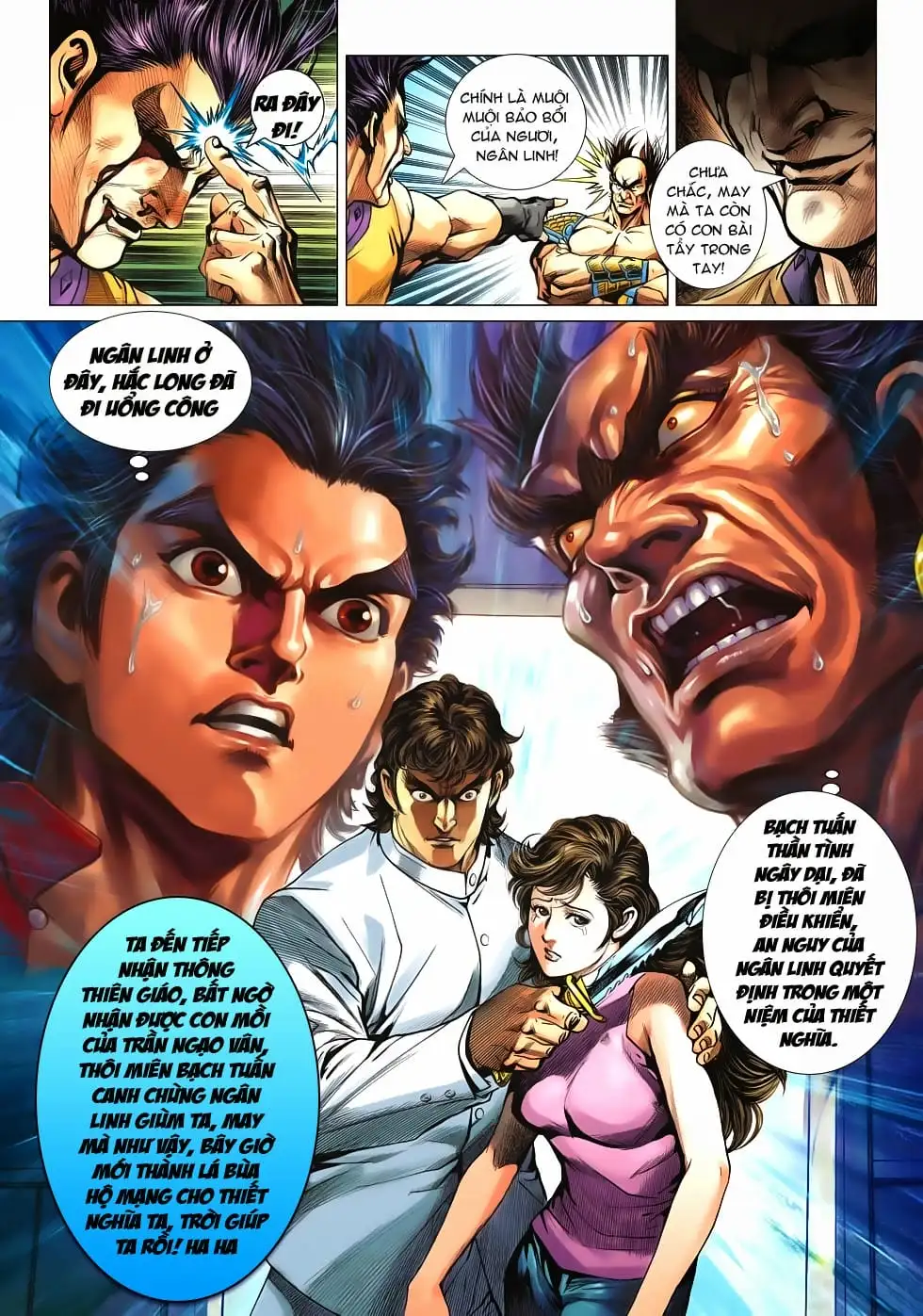 Truyện Tranh Tân Tác Long Hổ Môn trang 4