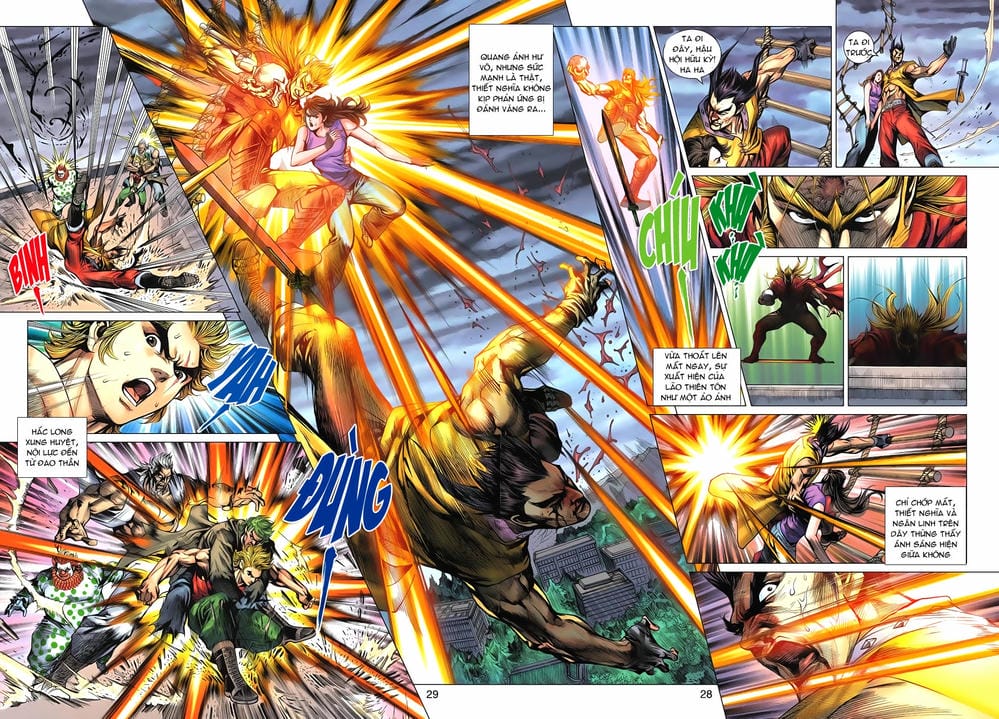 Truyện Tranh Tân Tác Long Hổ Môn trang 4