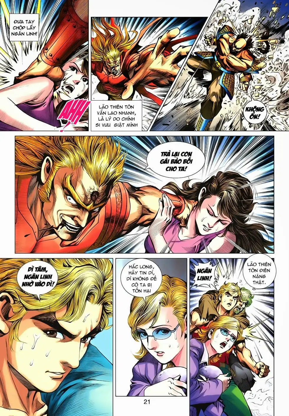 Truyện Tranh Tân Tác Long Hổ Môn trang 4