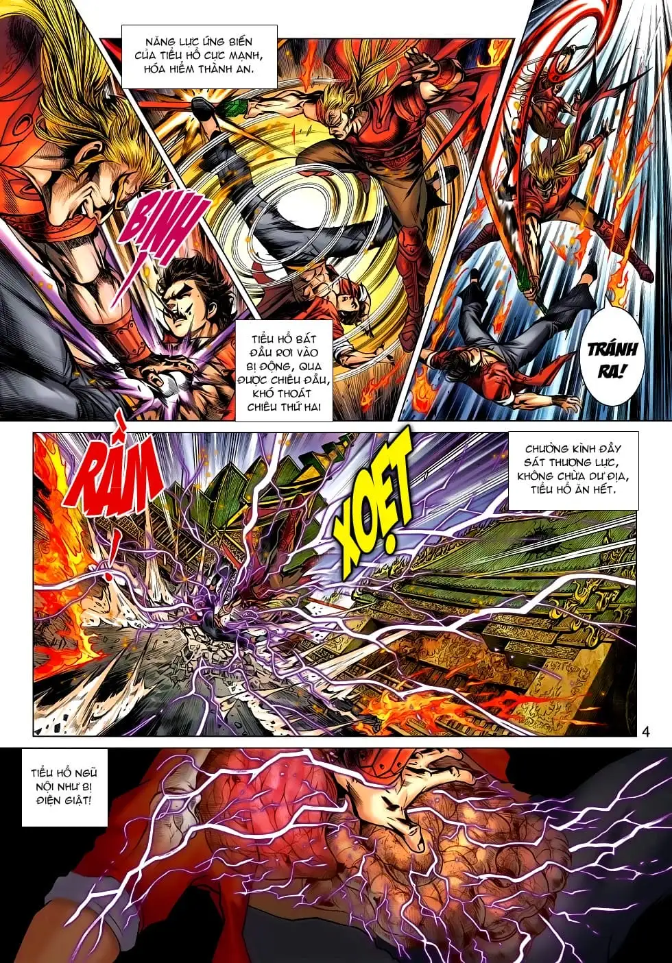 Truyện Tranh Tân Tác Long Hổ Môn trang 4