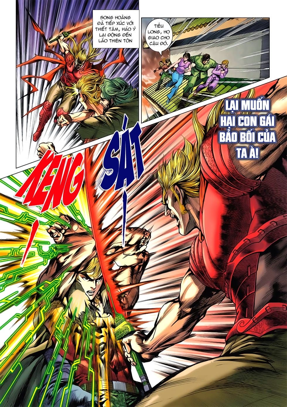 Truyện Tranh Tân Tác Long Hổ Môn trang 4