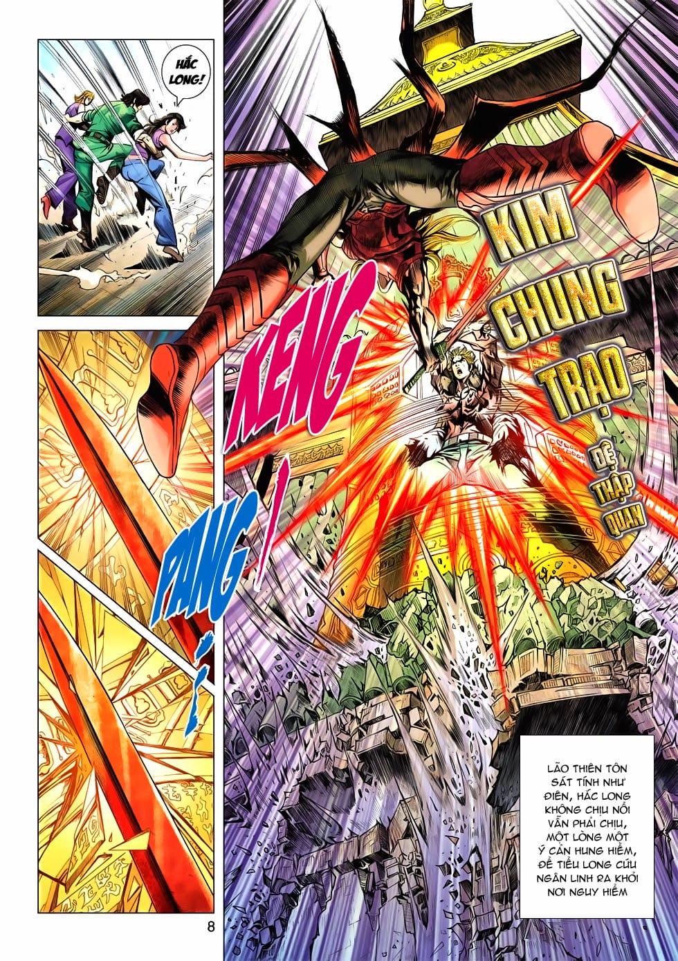 Truyện Tranh Tân Tác Long Hổ Môn trang 4