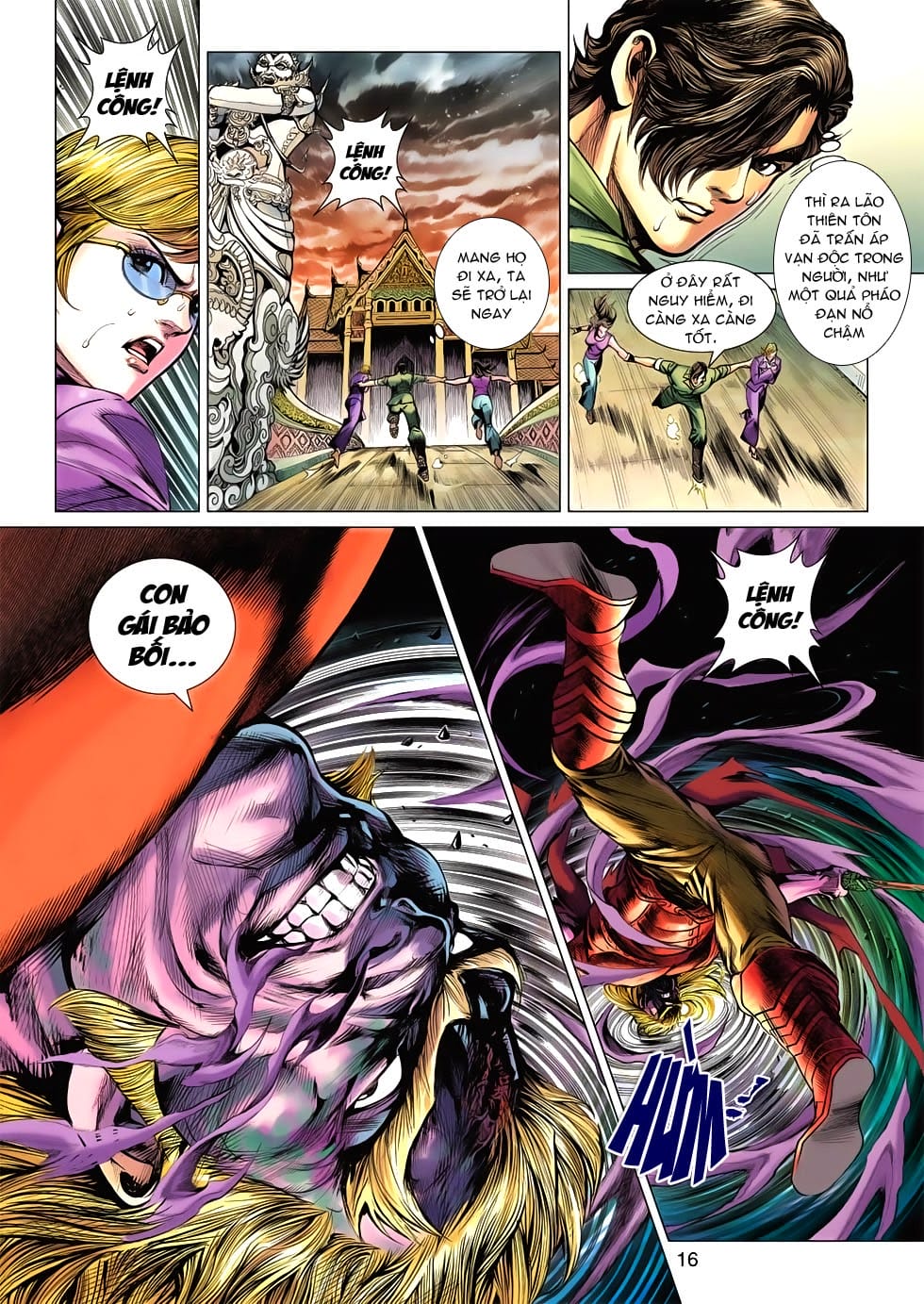 Truyện Tranh Tân Tác Long Hổ Môn trang 4