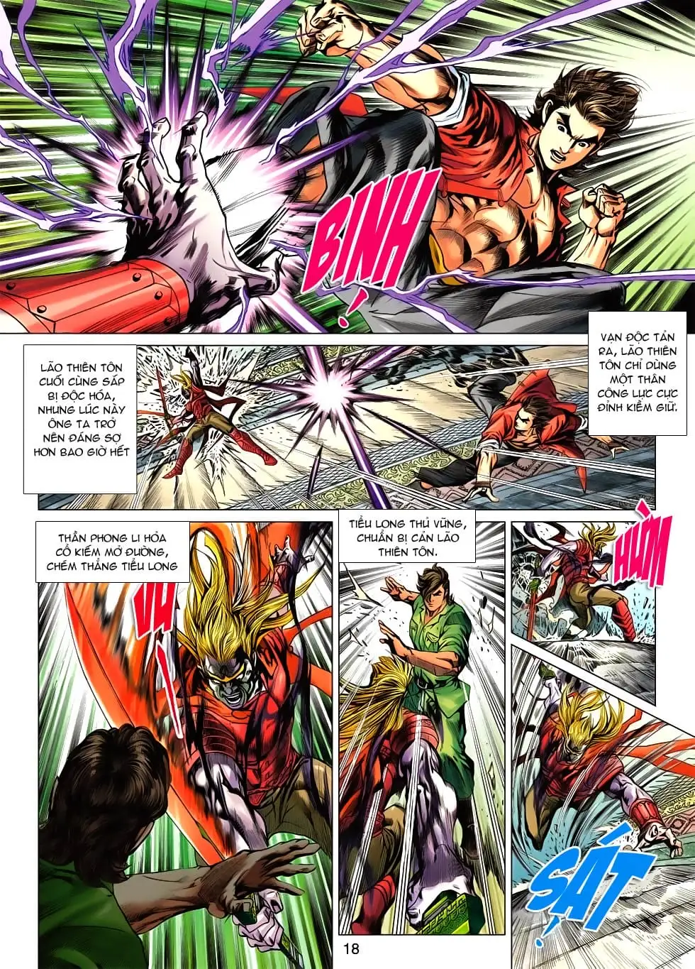 Truyện Tranh Tân Tác Long Hổ Môn trang 4