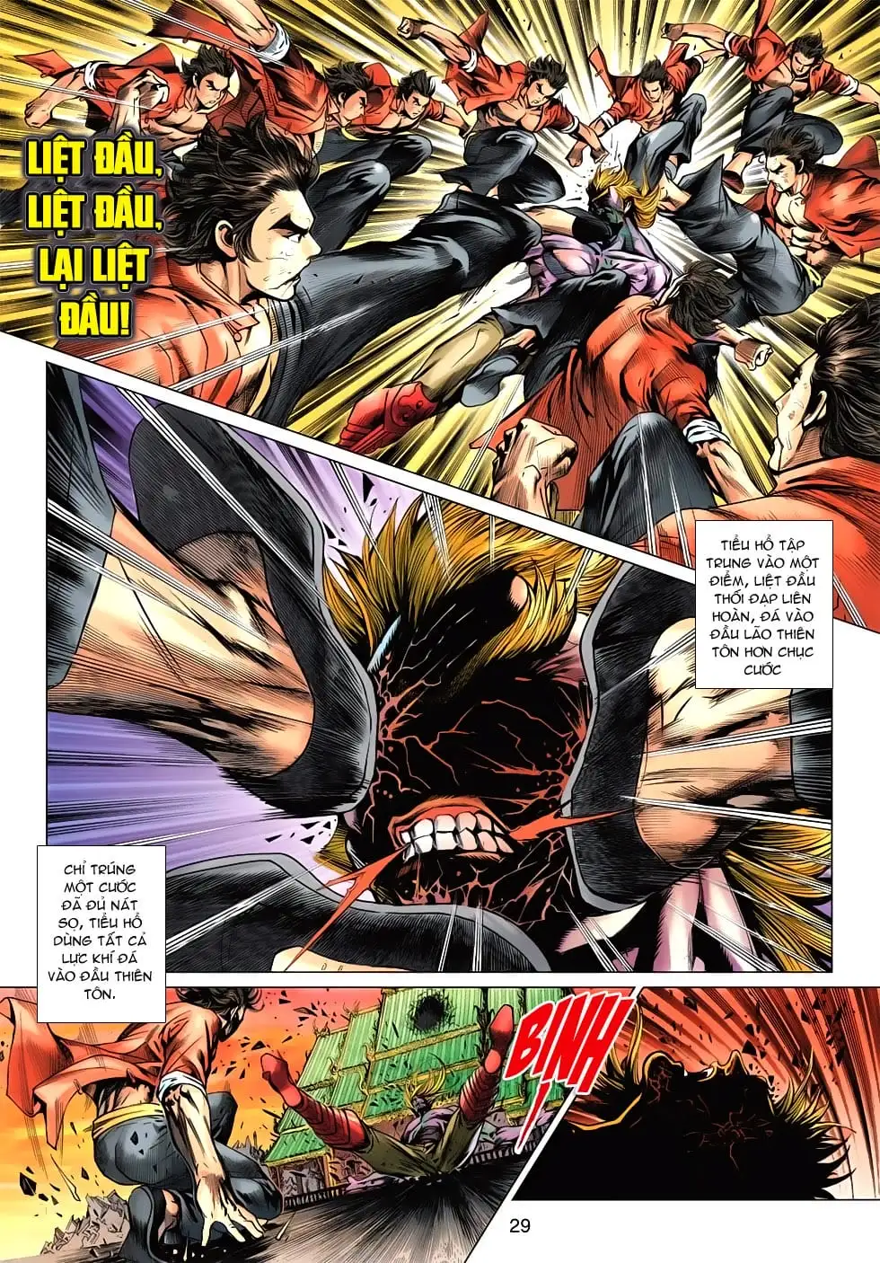 Truyện Tranh Tân Tác Long Hổ Môn trang 4