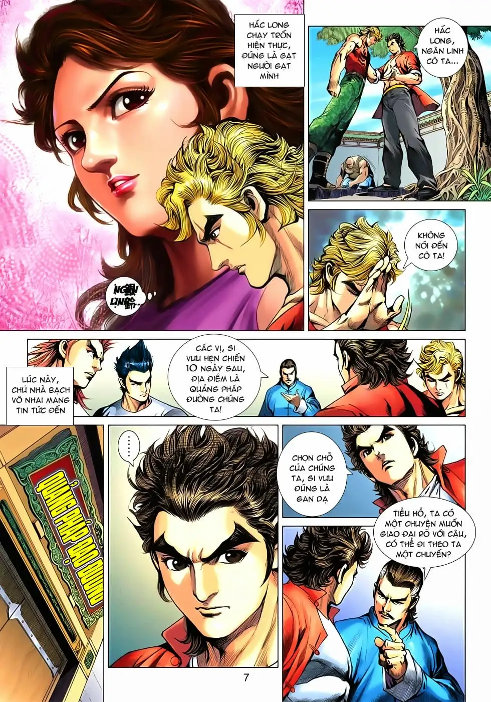Truyện Tranh Tân Tác Long Hổ Môn trang 4