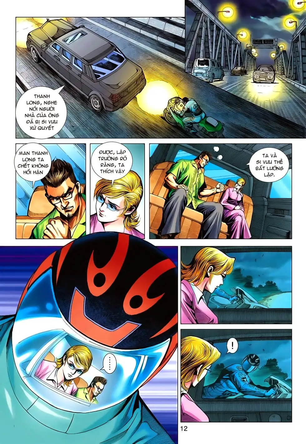 Truyện Tranh Tân Tác Long Hổ Môn trang 4