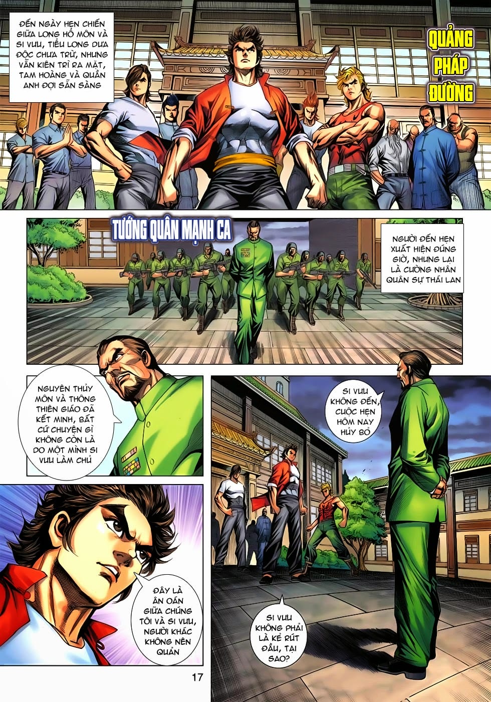 Truyện Tranh Tân Tác Long Hổ Môn trang 4