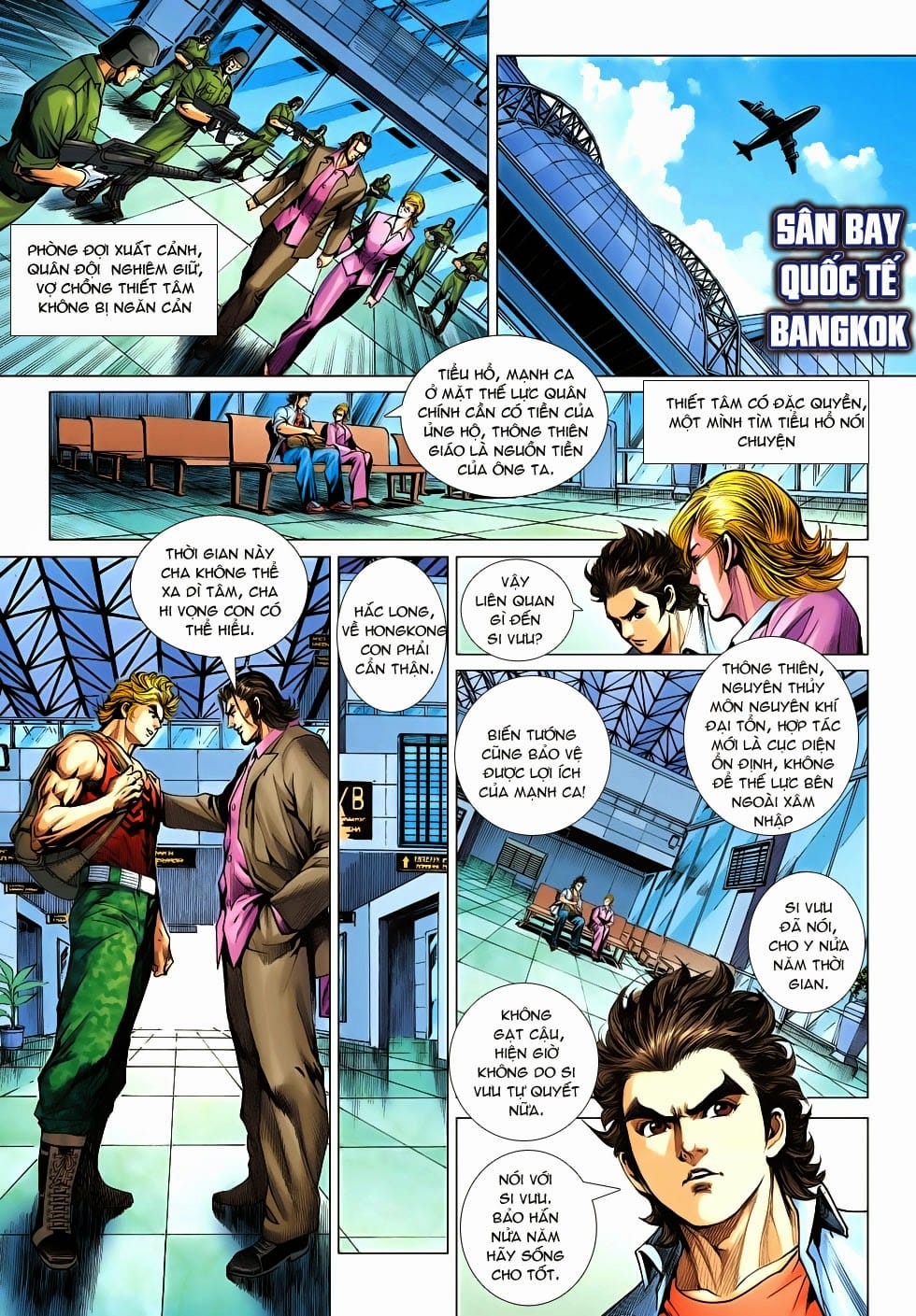 Truyện Tranh Tân Tác Long Hổ Môn trang 4