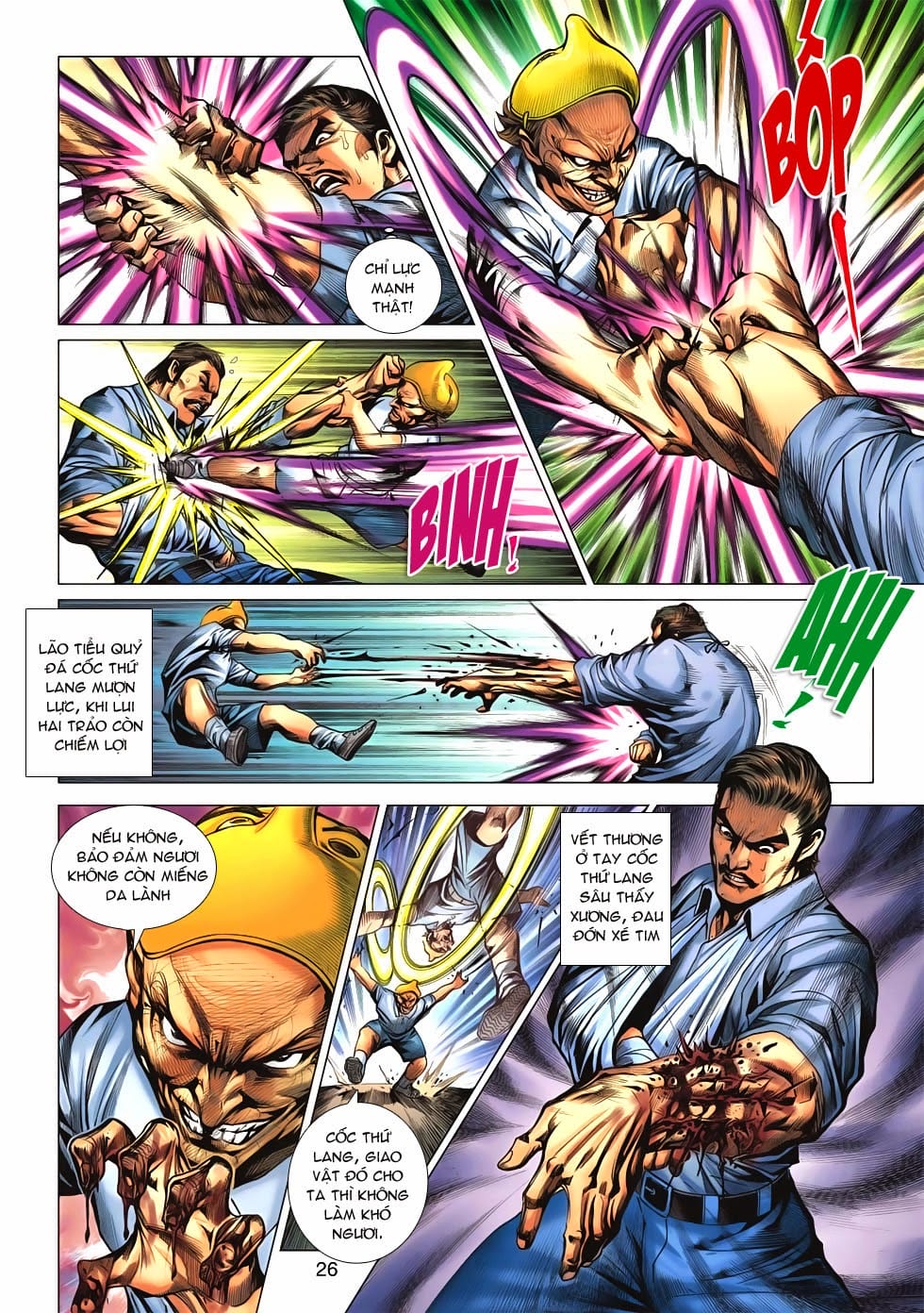 Truyện Tranh Tân Tác Long Hổ Môn trang 4