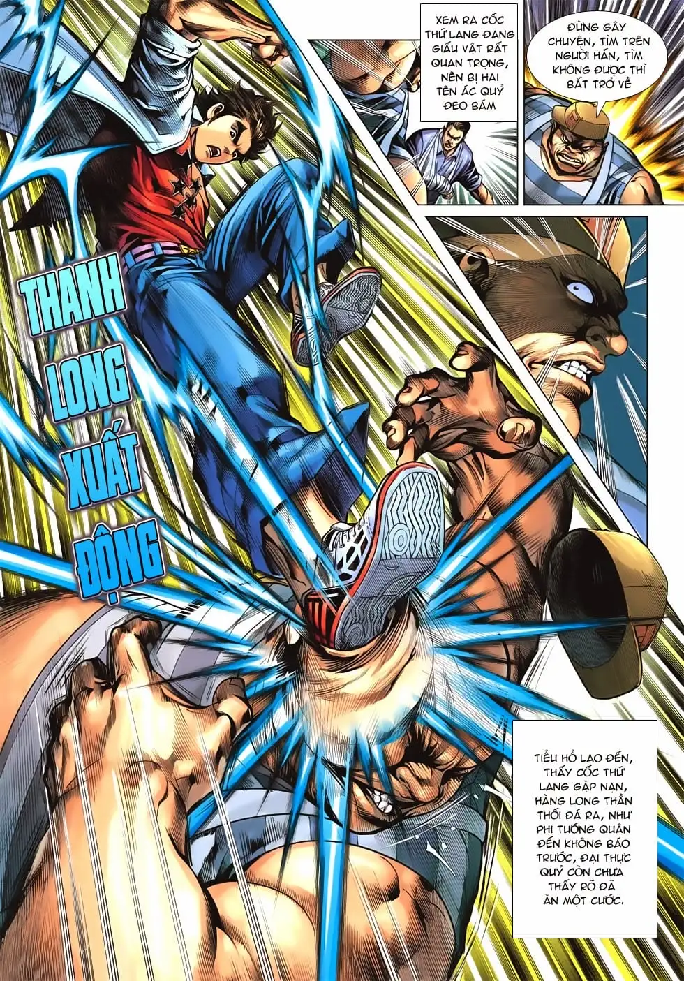 Truyện Tranh Tân Tác Long Hổ Môn trang 4