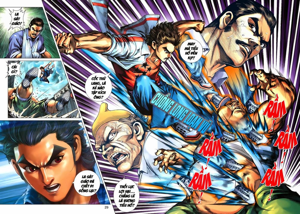 Truyện Tranh Tân Tác Long Hổ Môn trang 4