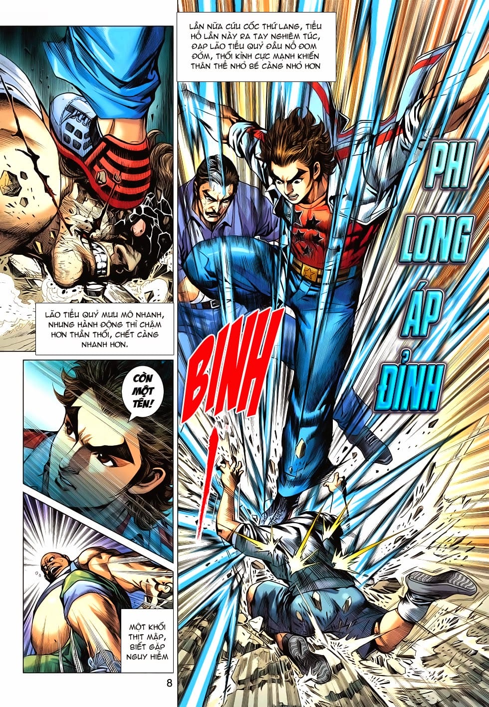 Truyện Tranh Tân Tác Long Hổ Môn trang 4