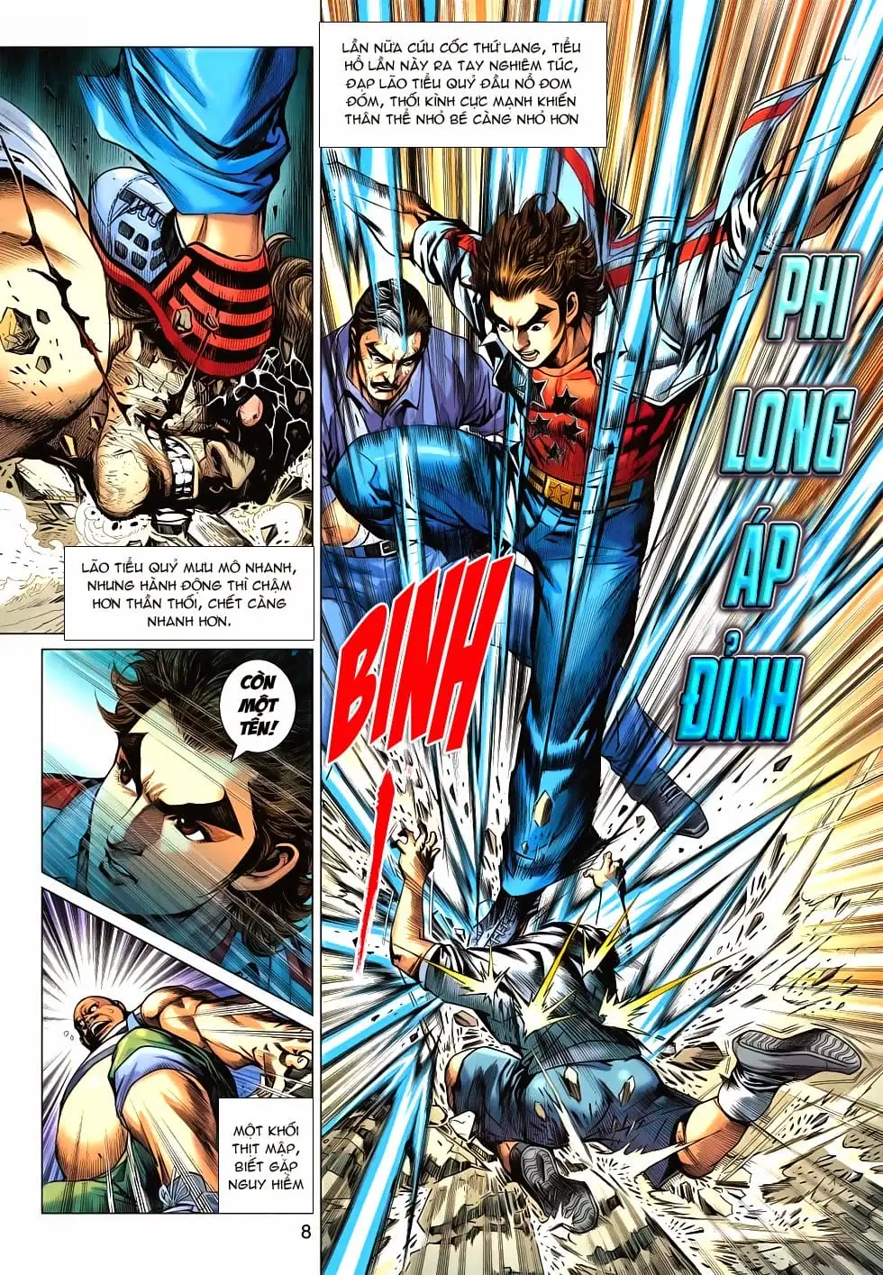 Truyện Tranh Tân Tác Long Hổ Môn trang 4