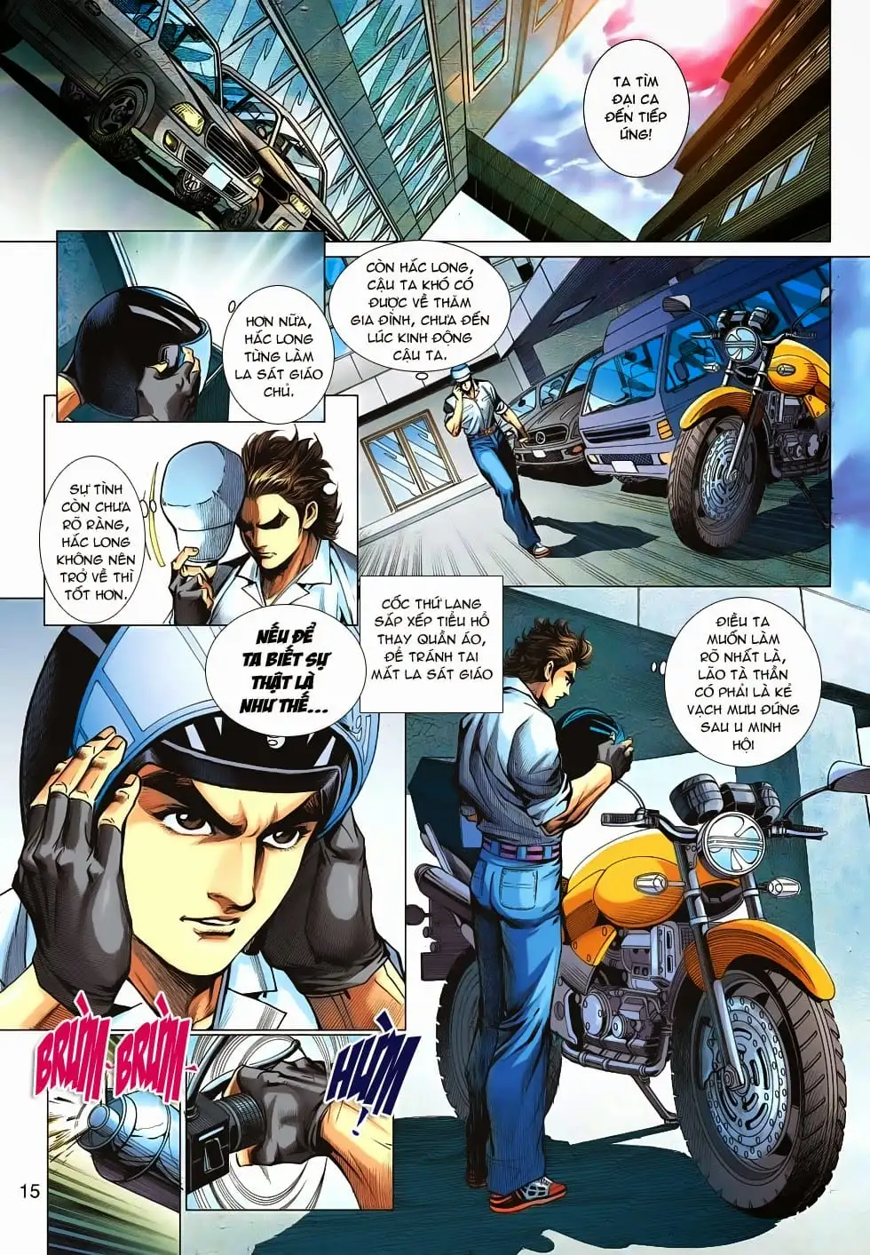 Truyện Tranh Tân Tác Long Hổ Môn trang 4