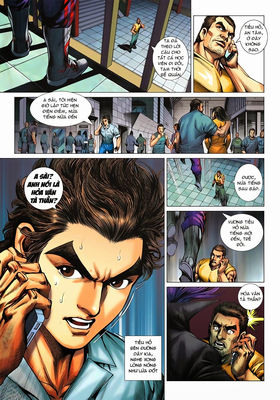 Truyện Tranh Tân Tác Long Hổ Môn trang 4