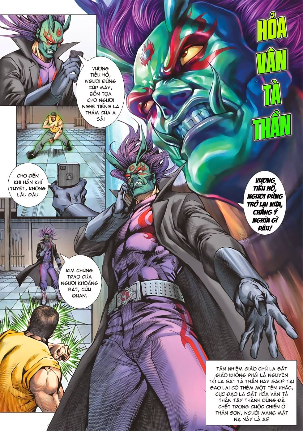 Truyện Tranh Tân Tác Long Hổ Môn trang 4