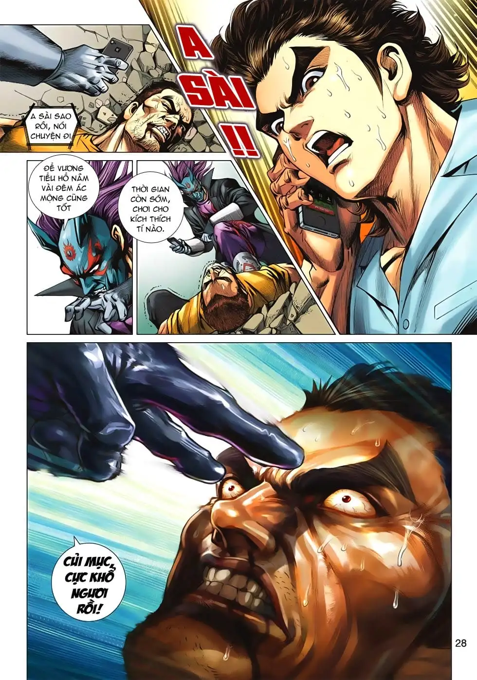 Truyện Tranh Tân Tác Long Hổ Môn trang 4