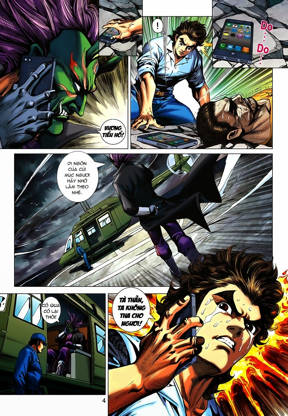 Truyện Tranh Tân Tác Long Hổ Môn trang 4