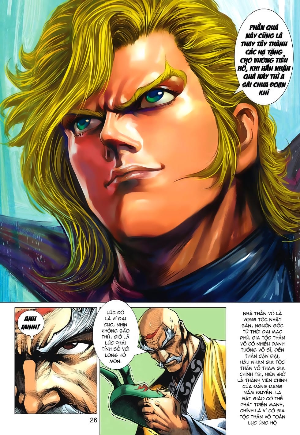 Truyện Tranh Tân Tác Long Hổ Môn trang 4