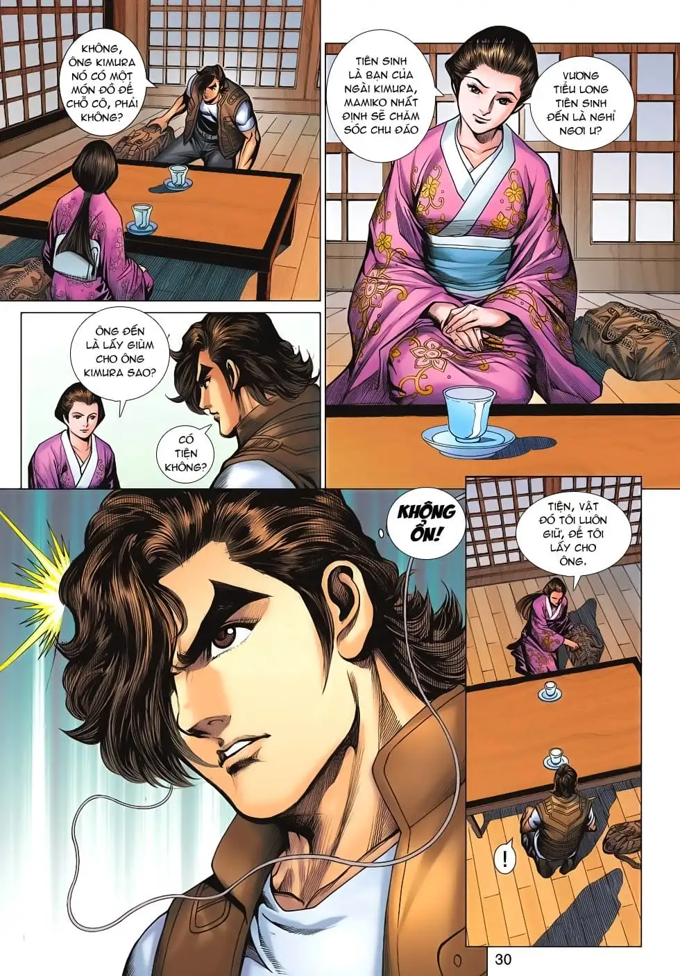 Truyện Tranh Tân Tác Long Hổ Môn trang 4