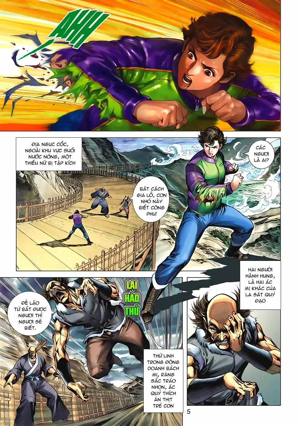 Truyện Tranh Tân Tác Long Hổ Môn trang 4