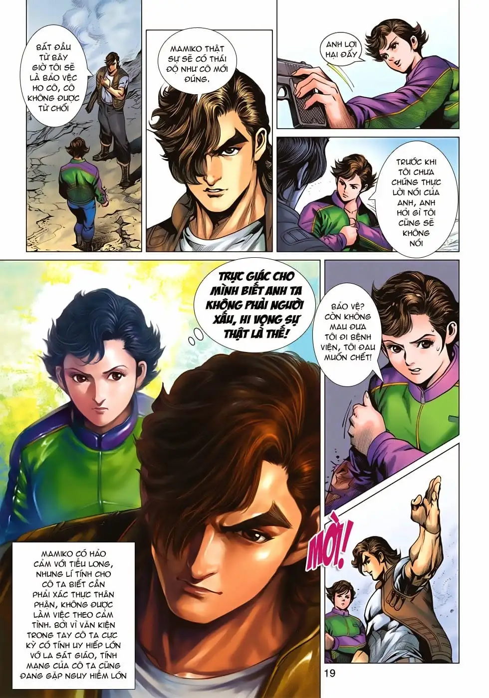 Truyện Tranh Tân Tác Long Hổ Môn trang 4