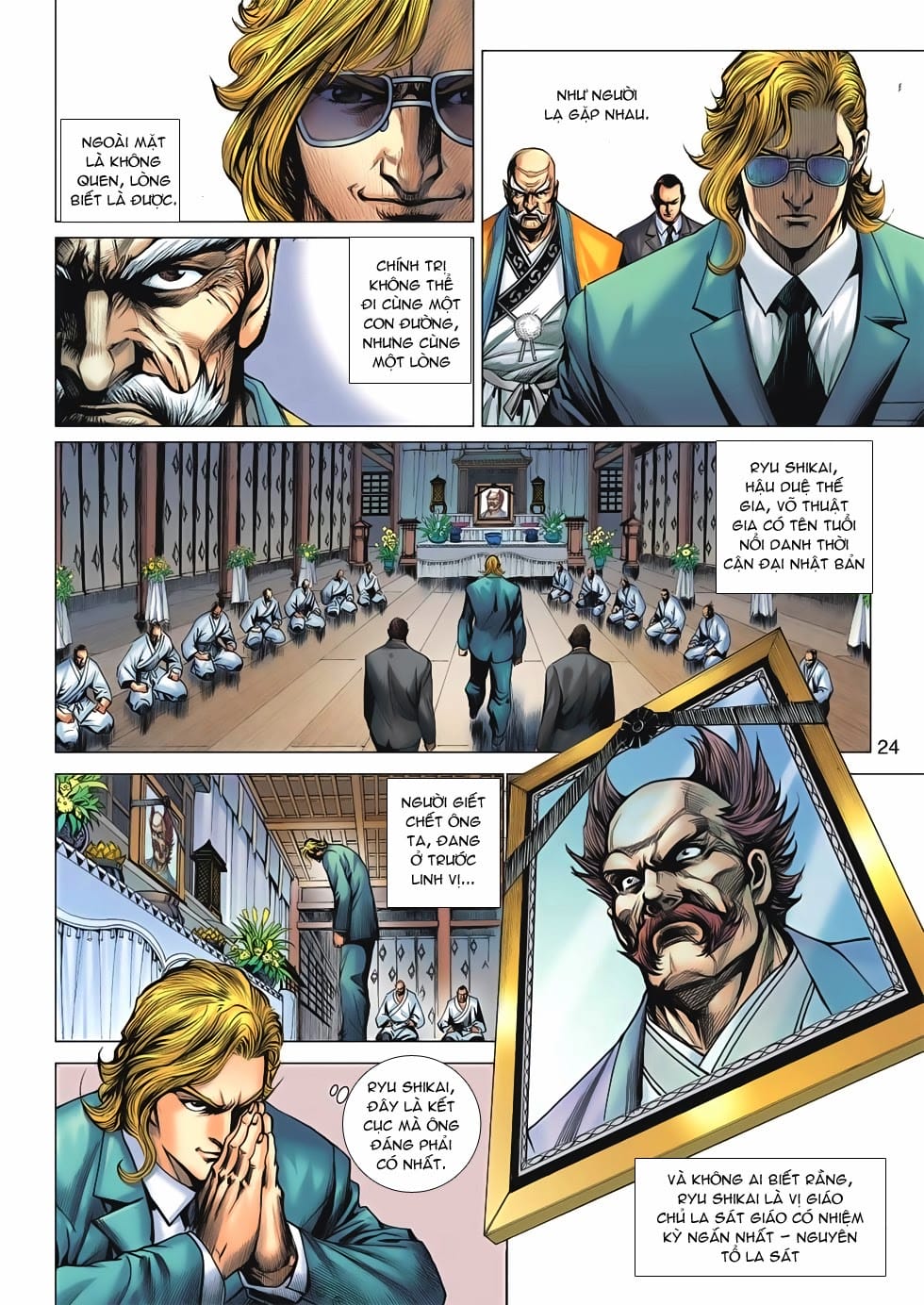 Truyện Tranh Tân Tác Long Hổ Môn trang 4