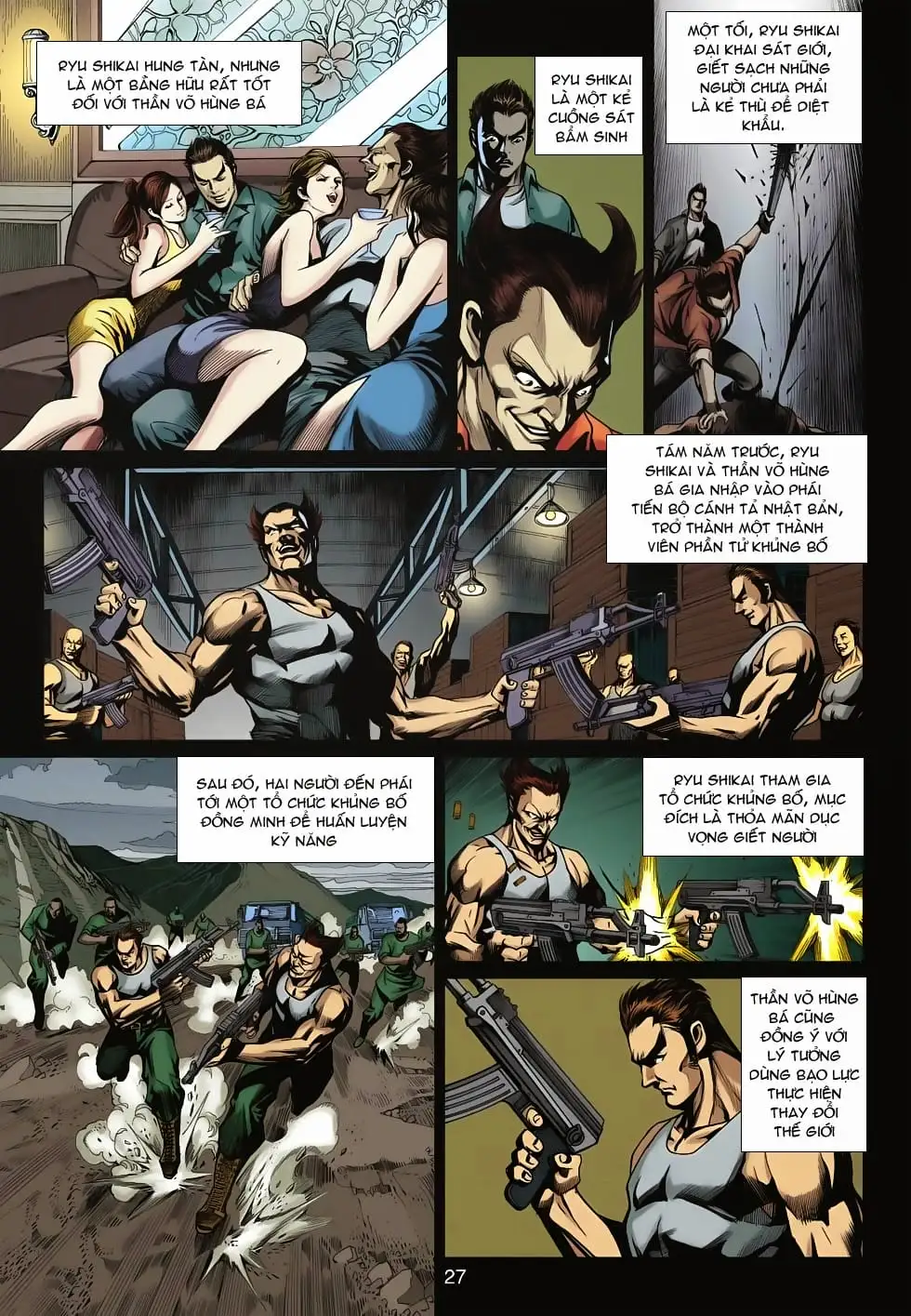 Truyện Tranh Tân Tác Long Hổ Môn trang 4