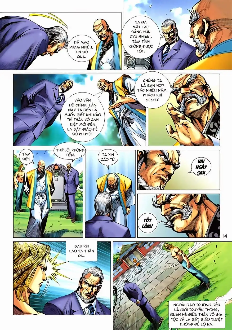 Truyện Tranh Tân Tác Long Hổ Môn trang 4