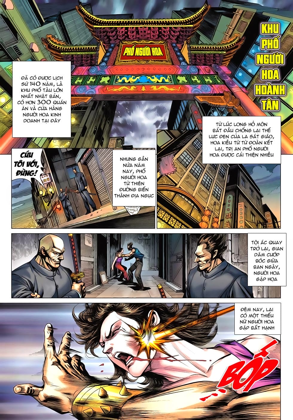 Truyện Tranh Tân Tác Long Hổ Môn trang 4