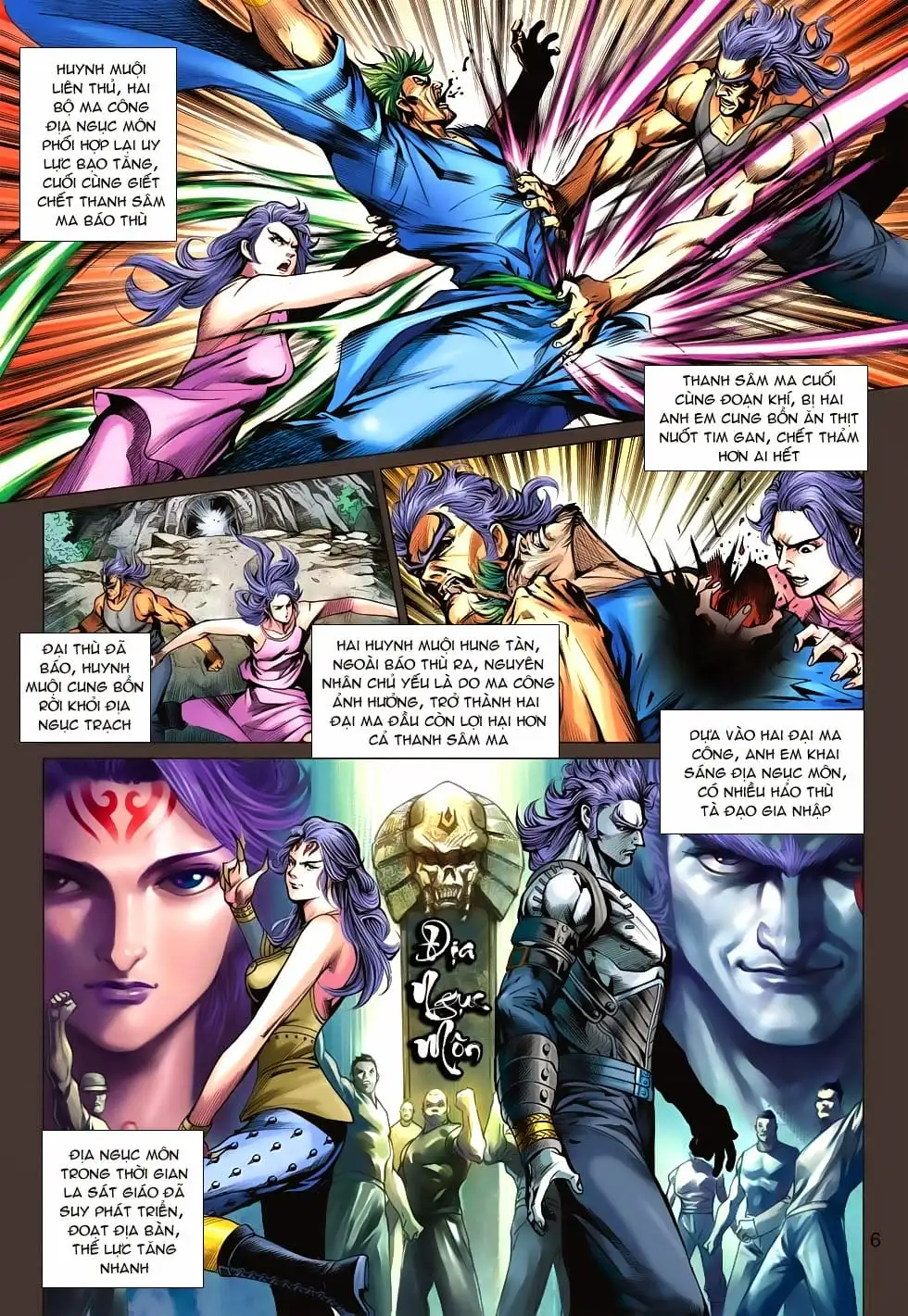 Truyện Tranh Tân Tác Long Hổ Môn trang 4