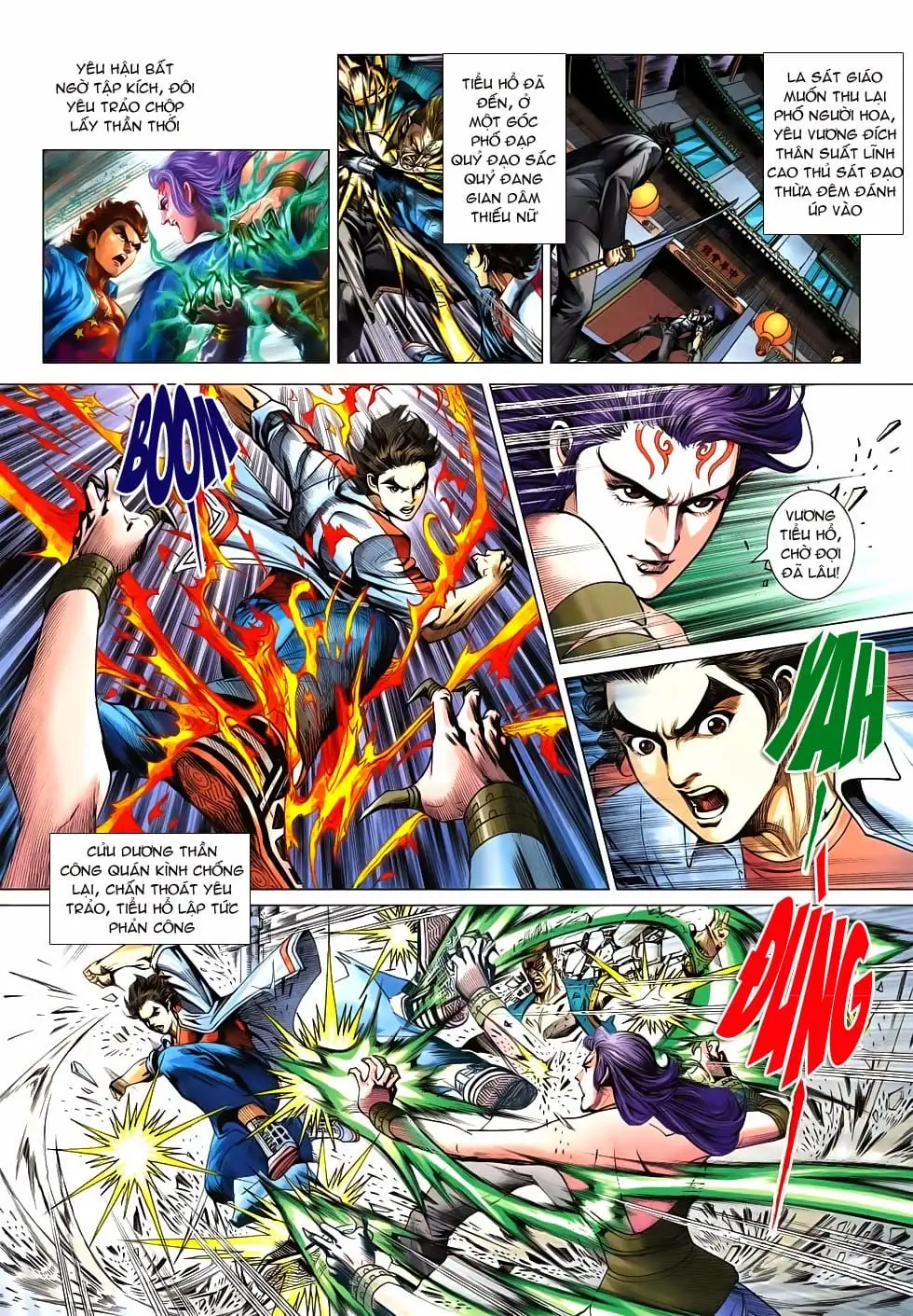 Truyện Tranh Tân Tác Long Hổ Môn trang 4