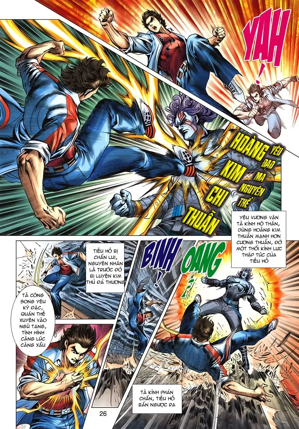 Truyện Tranh Tân Tác Long Hổ Môn trang 4