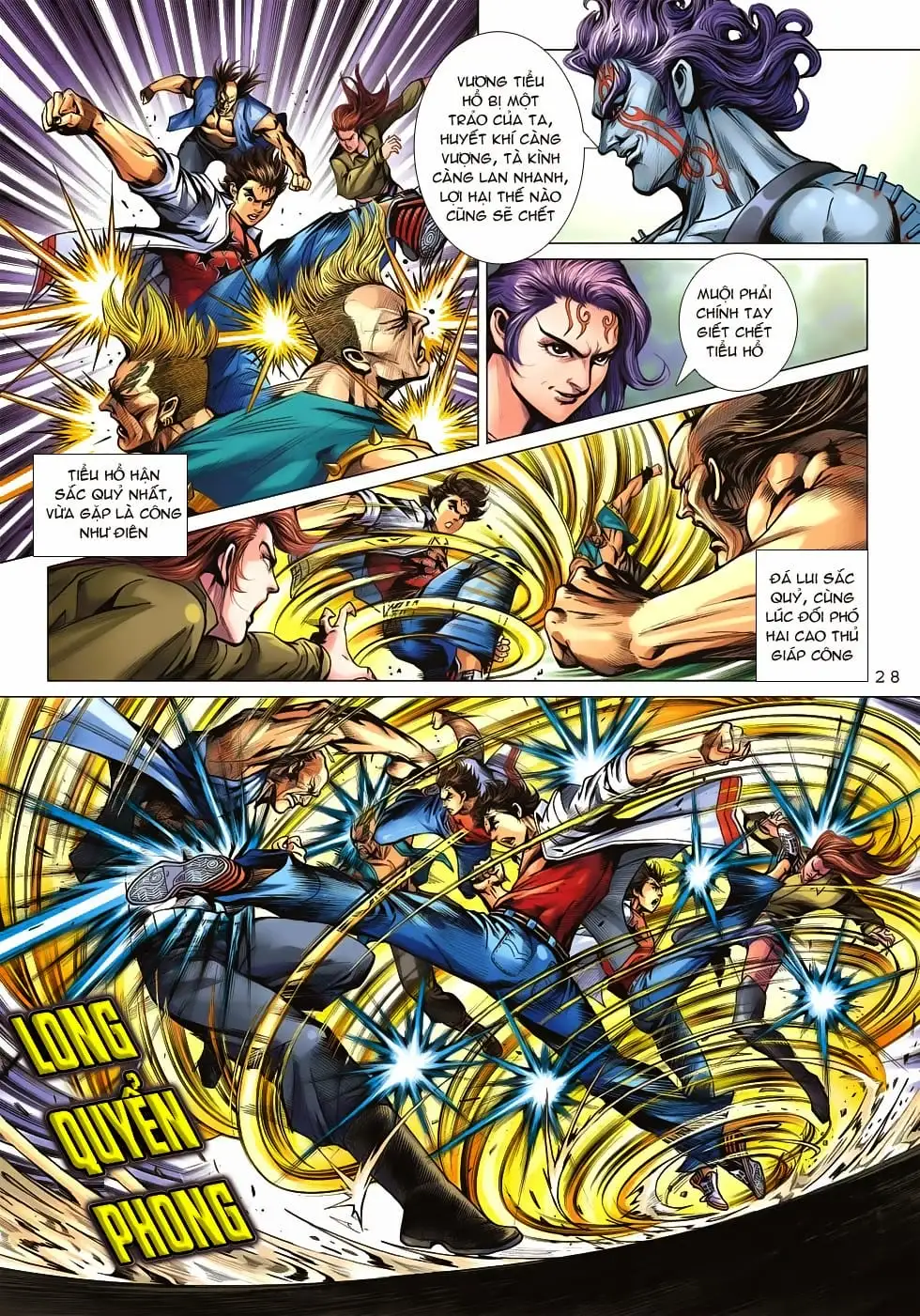Truyện Tranh Tân Tác Long Hổ Môn trang 4