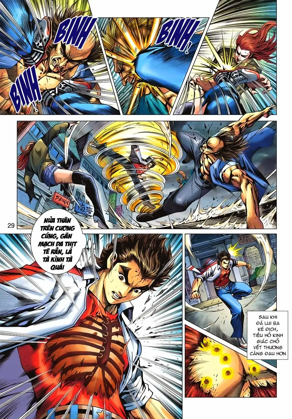 Truyện Tranh Tân Tác Long Hổ Môn trang 4