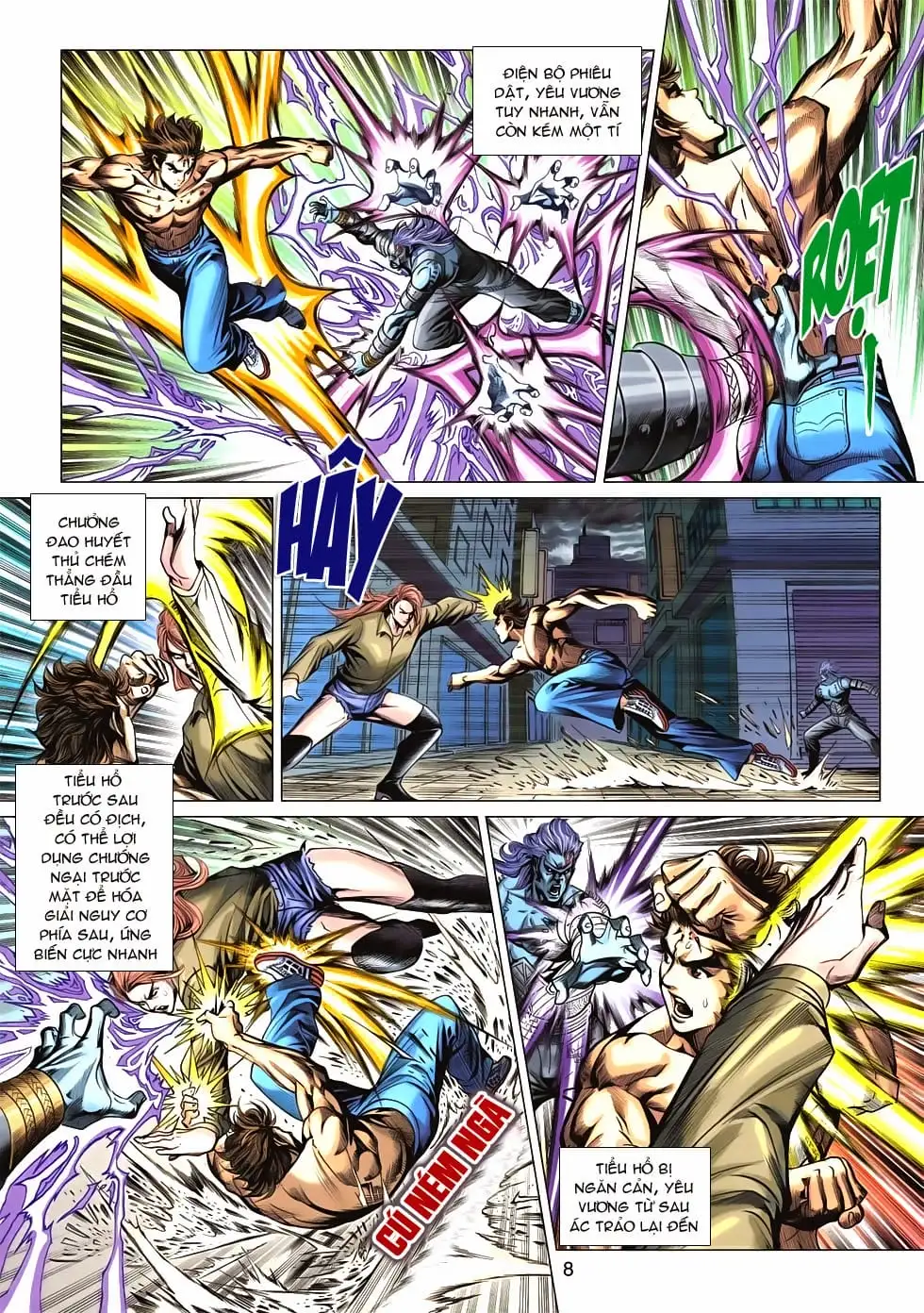 Truyện Tranh Tân Tác Long Hổ Môn trang 4