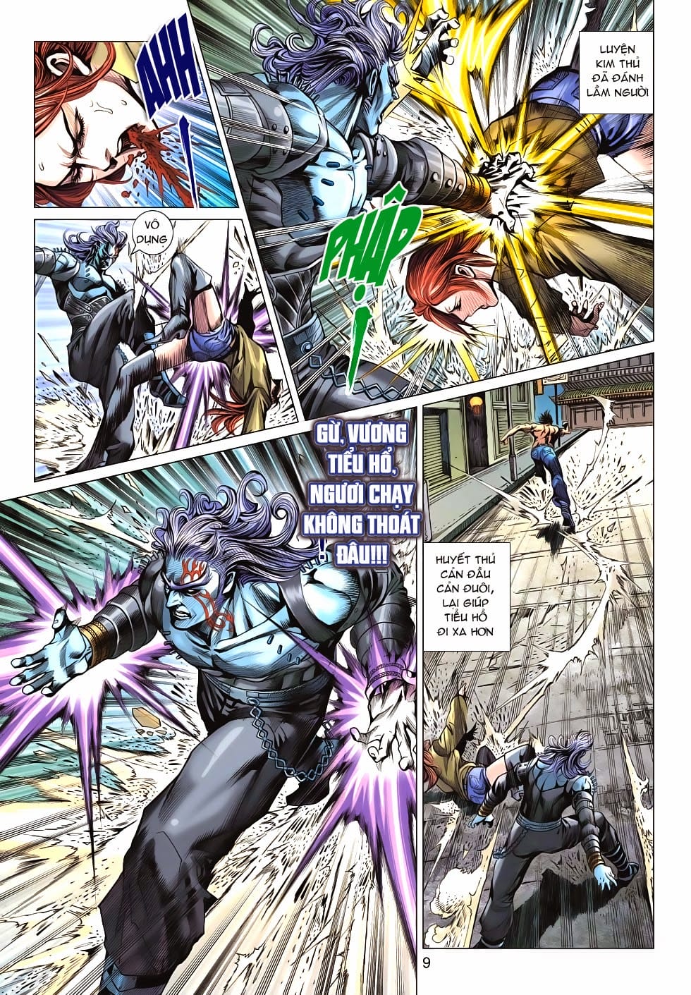 Truyện Tranh Tân Tác Long Hổ Môn trang 4