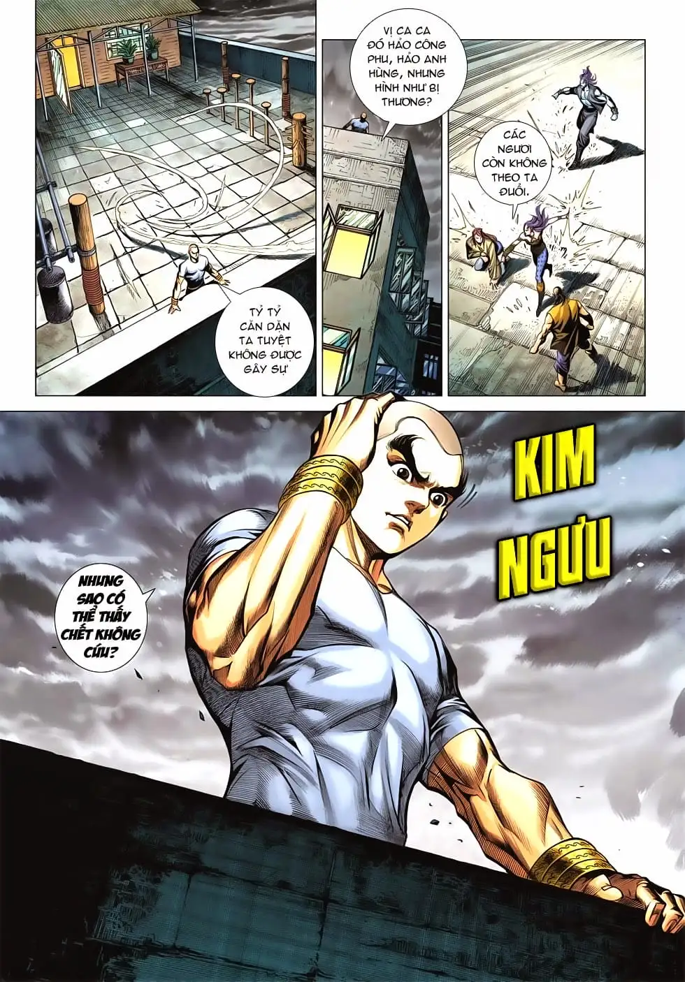 Truyện Tranh Tân Tác Long Hổ Môn trang 4